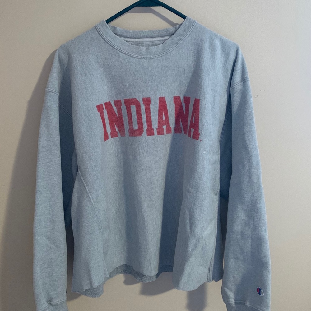 Cropped Indiana Crewneck